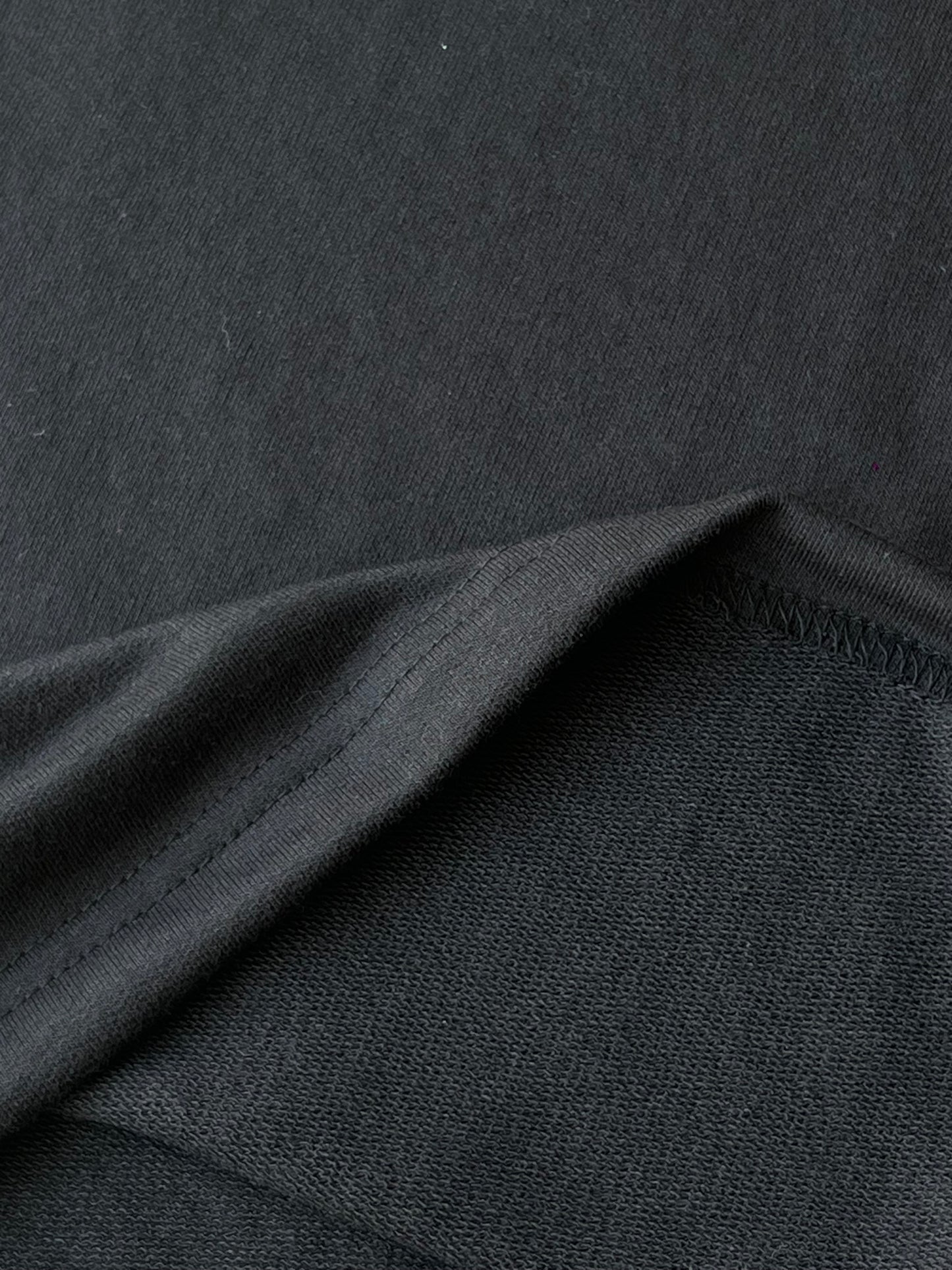 PLAYERA OVERSIZE FRENCH TERRY 310 gr (solo en negro )